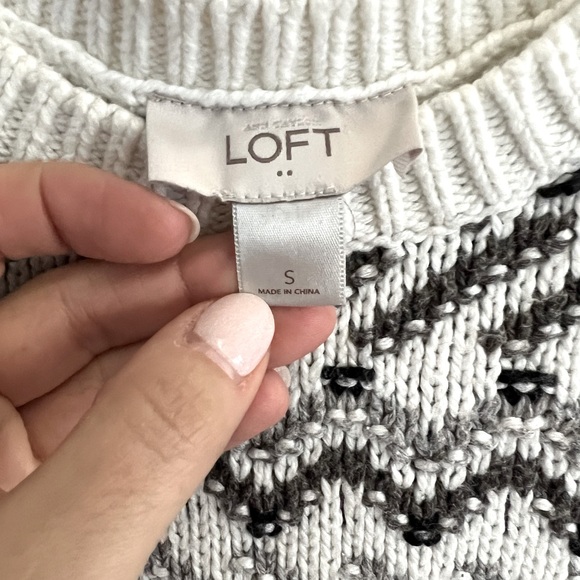 Loft Fair Isle Knit Sweater - Picture 3 of 4